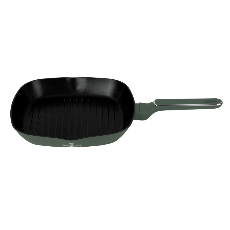 Pánev grilovací s titanovým povrchem 28 cm Matte Green