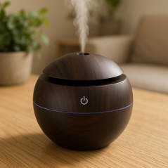 Zvlhčovač vzduchu s aroma terapií USB LED