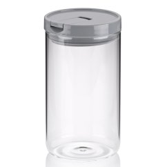 ARIK tarro de cristal gris 1,2 l ARIK tarro de cristal gris 1,2 l