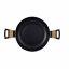 Caserola cu suprafata antiaderenta si capac 28 cm Earth Black