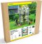 Brad de gradina folio 3 rafturi 69x49x125 cm