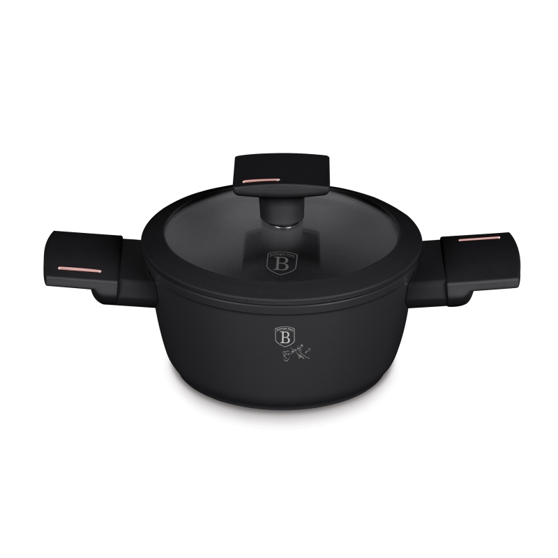 Kastrol s titanovým povrchem a poklicí pro děti 14 cm Monaco Collection