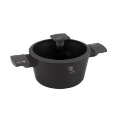 Kastrol s titanovým povrchem a poklicí 20 cm Antracit Collection Kastrol s titanovým povrchem a poklicí 20 cm Antracit Collection