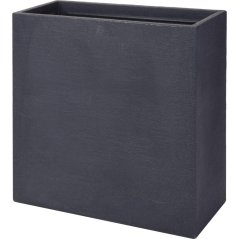 Samozavlažovací kvetináč 60 × 20 × 19 cm antracit