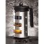 Kanvica na čaj a kávu french press 600 ml Black Silver Collection