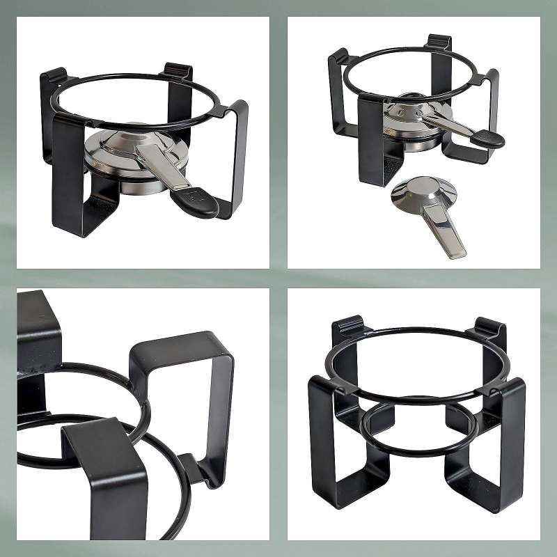 Fondue sada Gunten nerez čierna 19,0 cm 20,0 cm 1,6 l