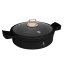Kastrol s titanovým povrchem a poklicí 28 cm Black Rose Collection