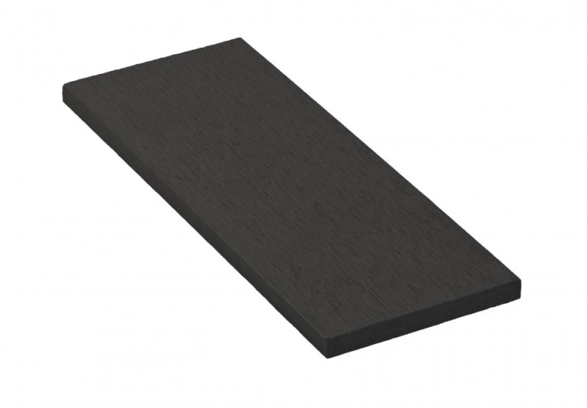 Bandă de capăt G21 Abanos plat 0,9 x 9 x 200 cm, WPC