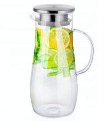 Kanvica na čaj aj limonádu z borosilikátového skla 1,4 l