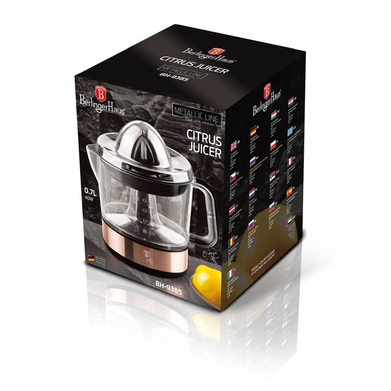 Lis na citrusy elektrický 0,7 l Rosegold Metallic Line