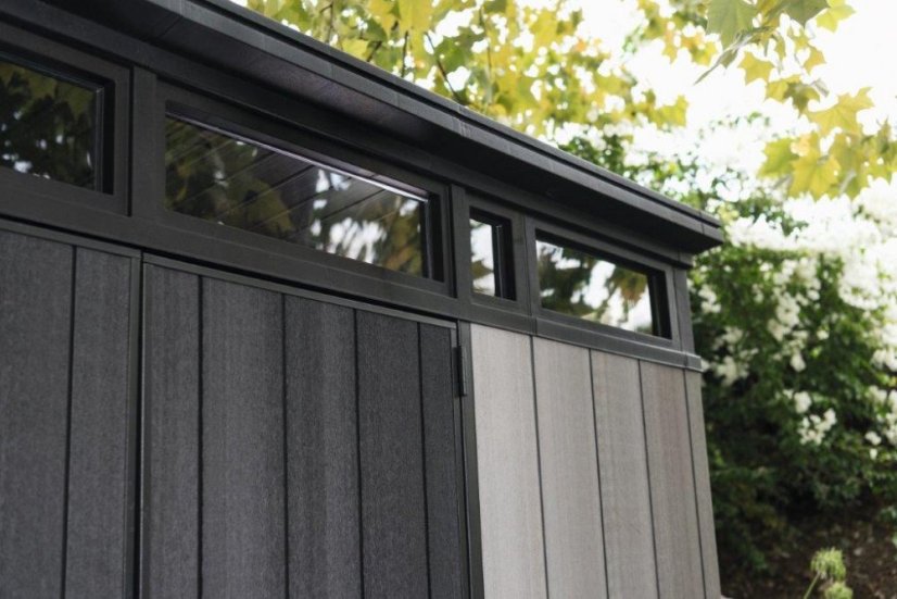 Casuta de gradina Keter Artisan 7x7 grafit/gri