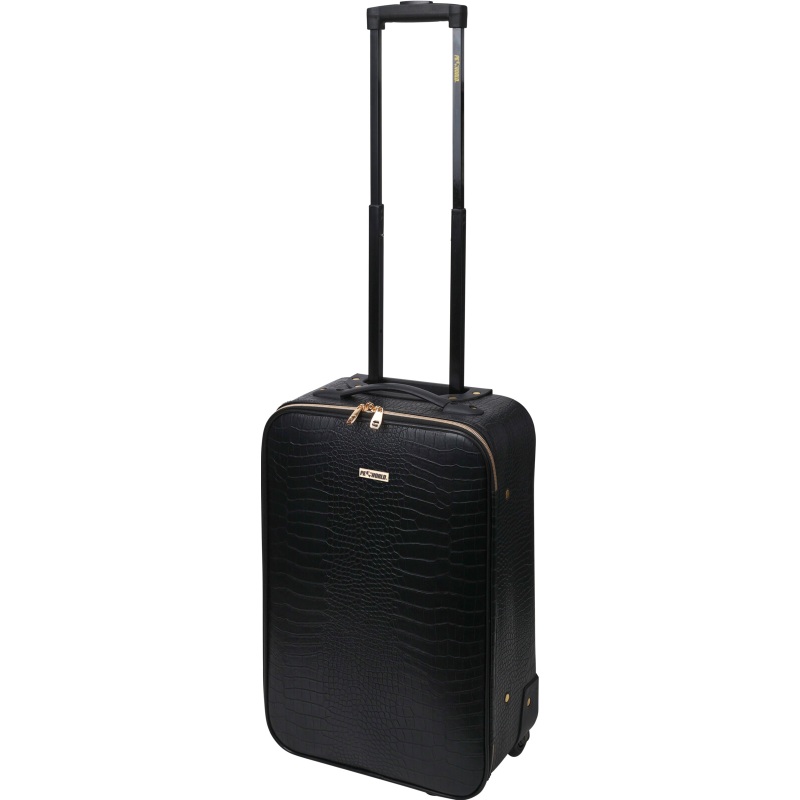 Bagaj de mână pe roți pentru avioane 30 l negru