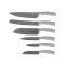 Súprava nožov s nepriľnavým povrchom 6 ks Aspen Collection