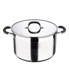 Hrniec s pokrievkou nerez MIDNIGHT 28 cm 9,5 litra
