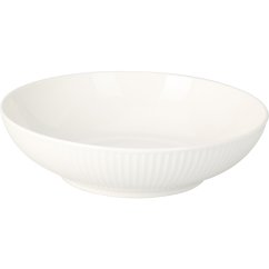 Hlboký tanier sada 6 kusov 20 cm biely porcelán