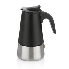 Konvice na espresso Ferrara nerez černá 17,0 cm 9,0 cm 200,0 ml Konvice na espresso Ferrara nerez černá 17,0 cm 9,0 cm 200,0 ml