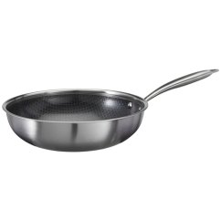 Nerezová panvica s nepriľnavým povrchom, 28 cm
