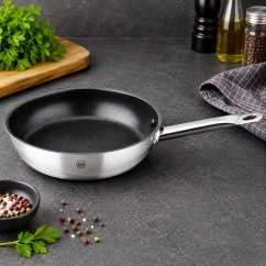 Pánev nerez s nepřilnavým povrchem 24 cm PRO-X