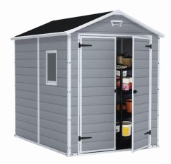 Casă de grădină Keter MANOR 6 x 8 DD gri / alb
