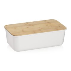 Cutie de pâine Aparte plastic / lemn alb Cutie de pâine Aparte plastic / lemn alb