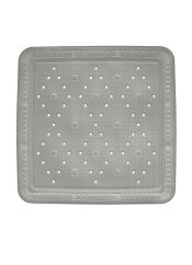 Alfombra de ducha KRETA PVC gris 55x55cm