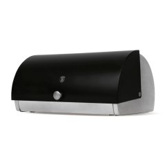 Chlebník a sada dóz na potraviny 4 ks Matte Black Collection