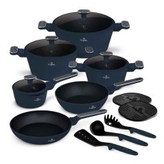 Sada nádobí s titanovým povrchem 15 ks Deep Sea Collection