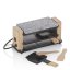Raclette/Stone Bedretto Granite black 2 osoby 27,0x11,0x13,0cm