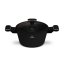 Kastrol s titanovým povrchem a poklicí 20 cm Black Rose Collection