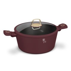 Kastrol s titanovým povrchem a poklicí 28 cm Leonardo Collection Kastrol s titanovým povrchem a poklicí 28 cm Leonardo Collection