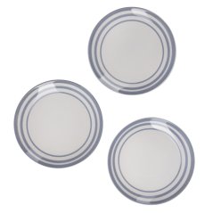 Dezertní talíře sada 3 ks NOIA 19 cm