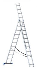 Scara G21 din trei părți 7,6m 3x11 trepte Scara G21 din trei părți 7,6m 3x11 trepte