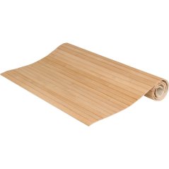 Koupelnová předložka bambus protiskluzová 50 x 80 cm přírodní Koupelnová předložka bambus protiskluzová 50 x 80 cm přírodní
