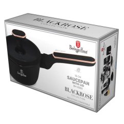 Pánev s titánovým povrchom a pokrievkou 16 cm Black Rose Collection