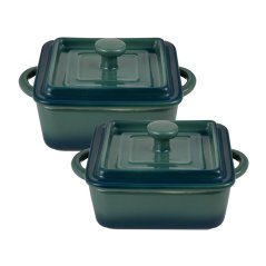 Zapékací miska kamenina EXCALIBUR sada 2 ks zelená 250ml Zapékací miska kamenina EXCALIBUR sada 2 ks zelená 250ml