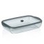 Borcan de sticlă Aurelius transparent 39x24x7,5 cm 3,5 l