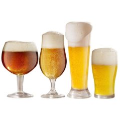 Set de pahare de bere de 4 buc