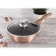 Pánev hluboká s poklicí 24 cm Rosegold Metallic Line
