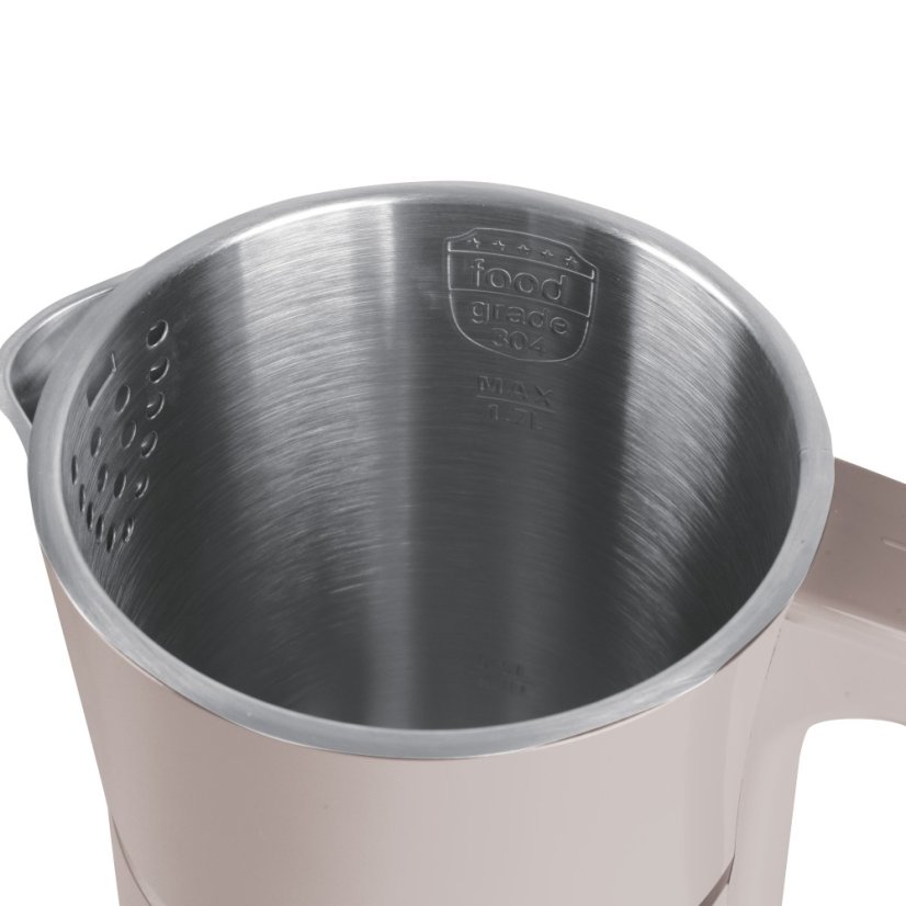Rychlovarná konvice s dvojitou stěnou 1,7 l Taupe Collection
