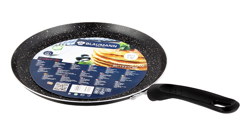 Pánev na palačinky s mramorovým povrchem 24 cm