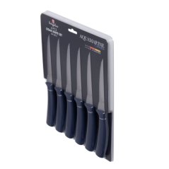 Set cuțite pentru friptură 6 buc Aquamarine Metallic Line Set cuțite pentru friptură 6 buc Aquamarine Metallic Line
