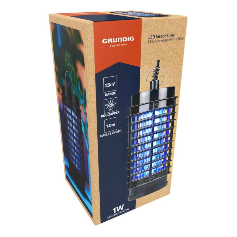 Capcană electrică de insecte cu LED pentru exterior