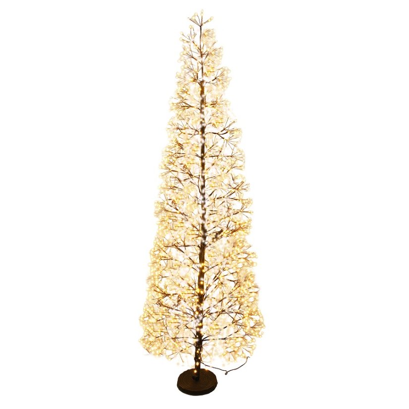 Árbol luminoso decorativo 1600 LED 150 cm
