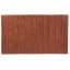 Alfombra de baño Megan 65x55 cm algodón terra