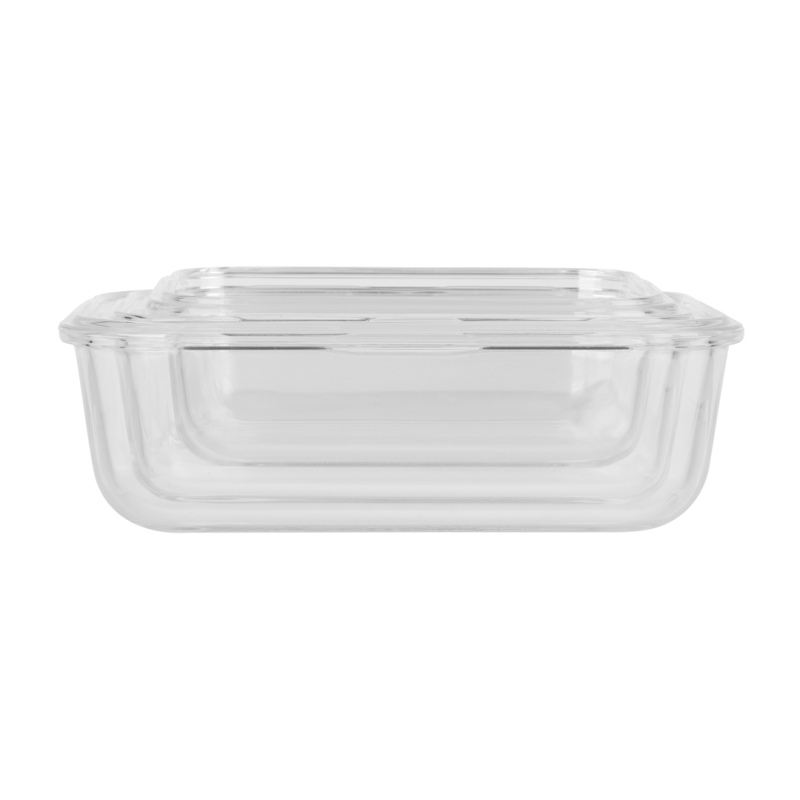 Dóza na potraviny sada 3 ks Matte Green Collection
