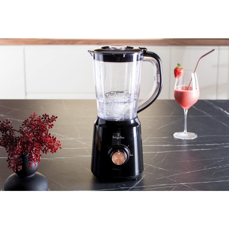 Blender de masă cu recipient de sticlă de 1,5 l, Colecția Black Rose