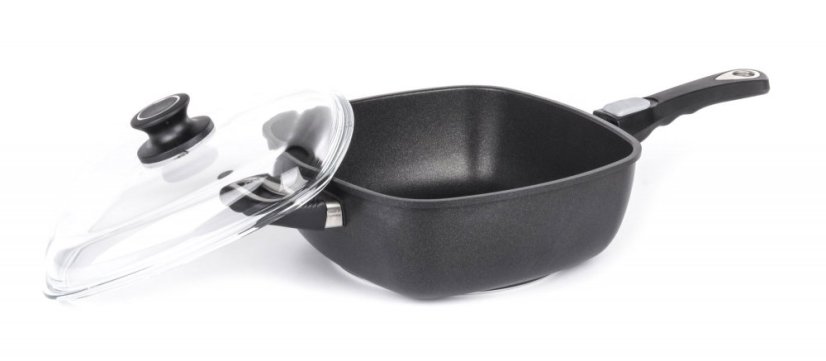Hlboká panvica G21 Cook 26 cm s pokrievkou a odnímateľnou rukoväťou