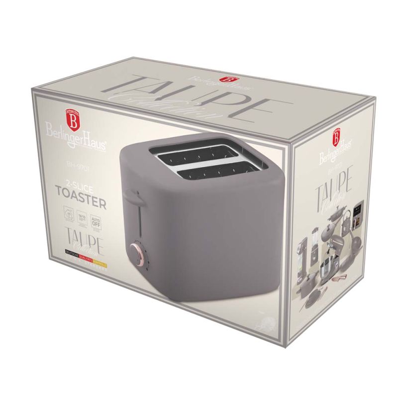 Topinkovač s krytem 750 W Taupe Collection