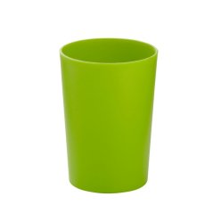Pohár MARTA plastik zelená H 11cm / Ř 8cm Pohár MARTA plastik zelená H 11cm / Ř 8cm