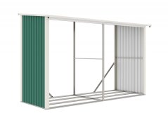 Magazin lemn G21 WOH 682 - 302 x 119 cm, verde